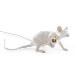 Mouse Seletti lamp - lying version
