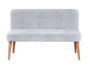 Crocco Upholstered Bench with Backrest