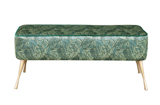 Mr.M Contour bench - dark green