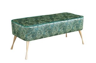 Mr.M Contour bench - dark green