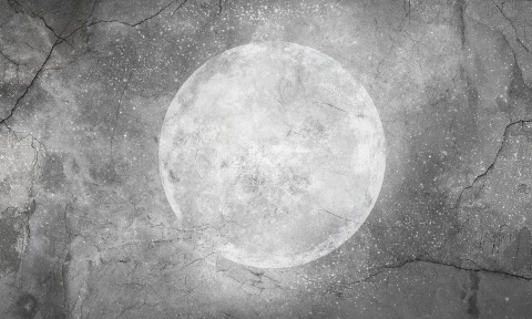 Mond Wand Wallpaper