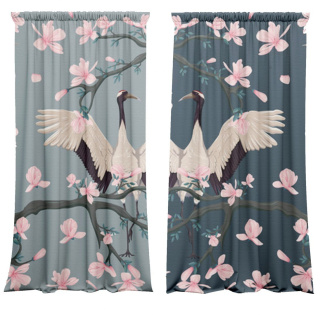 A set of curtains Hanami