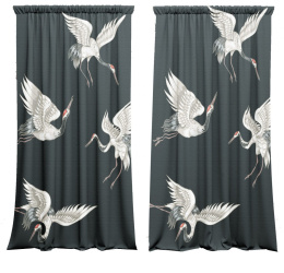 A set of curtains Japan style