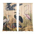 Set of drapes Birds
