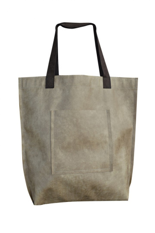 Mr.m Vintage cappuccino bag, natural leather