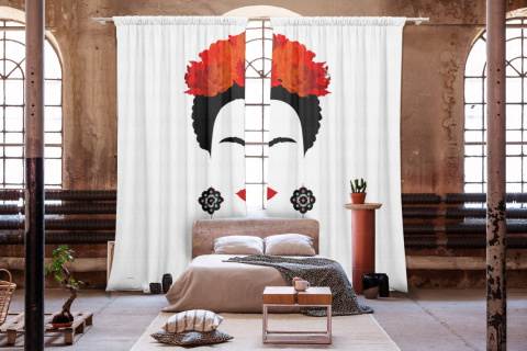 A set of curtains Frida