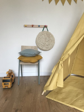 Mustard Teepee Tent