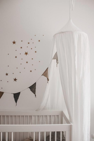 Teepee Muslin Canopy "Creamy vanilla"