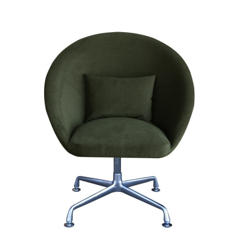 BALI upholstered swivel armchair