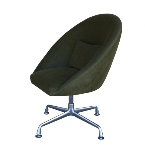 BALI upholstered swivel armchair