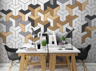 Unit wall wallpaper size 108 cm x 250 cm