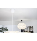 Suspension for lamps white braid Cannonball- UMAGE