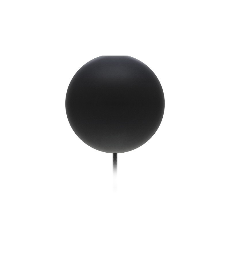 Suspension for lamps black braid Cannonball- UMAGE