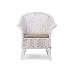 Childhome Baby Wicker Chair Despite White