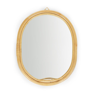 Childhome Mirror rattan Oval 35 cm