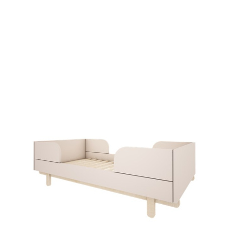 BASIC cot 70 x 140 cm with sofa option cashmere